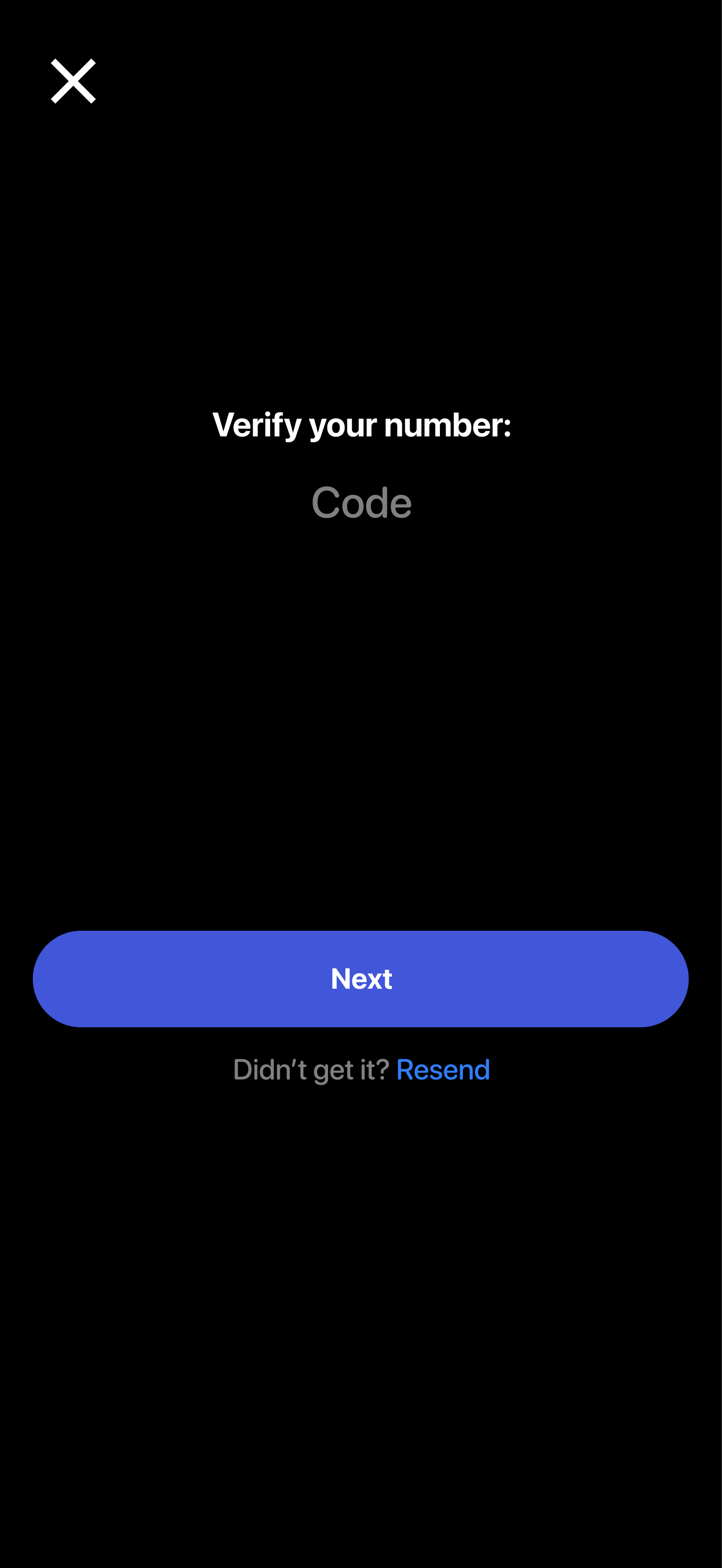 One-Time Passcode