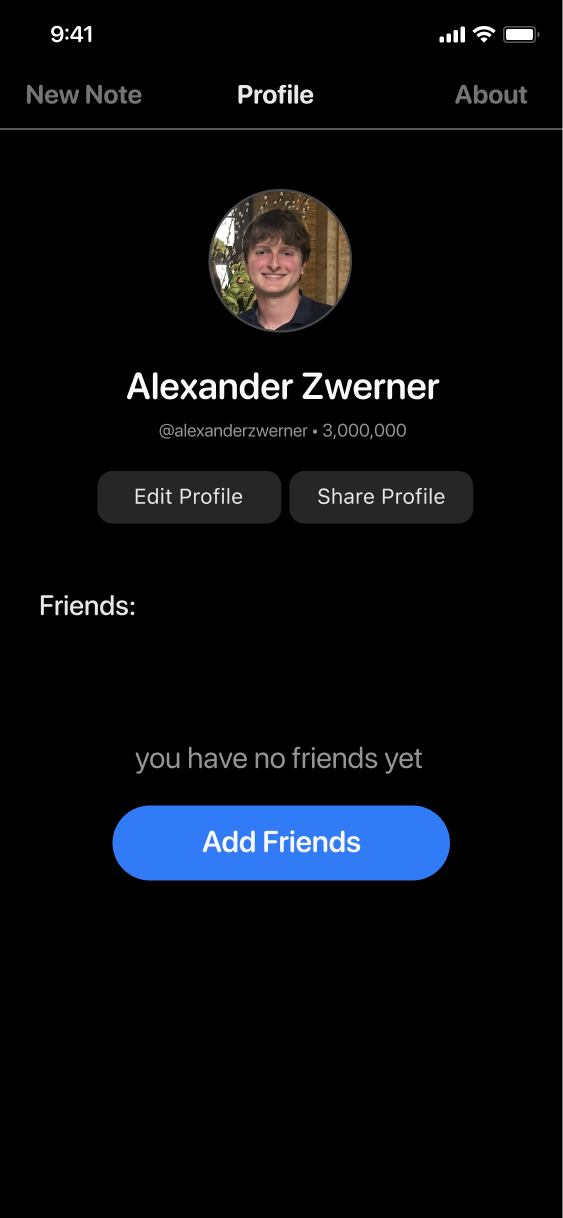 User Profile (Alternate)