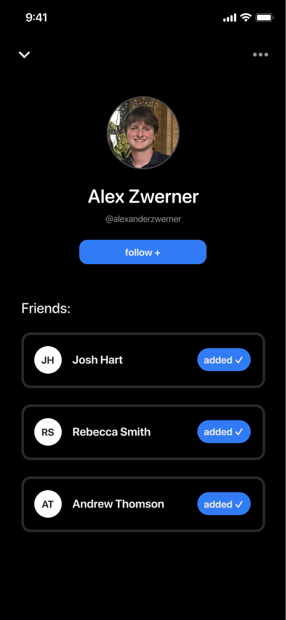 Friend Profile