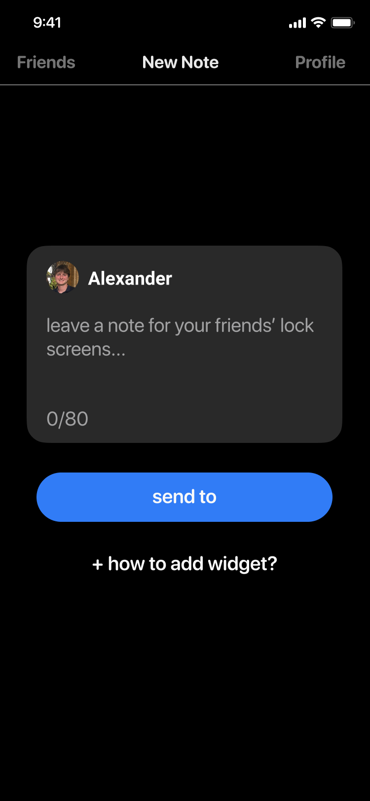 New Note Composer