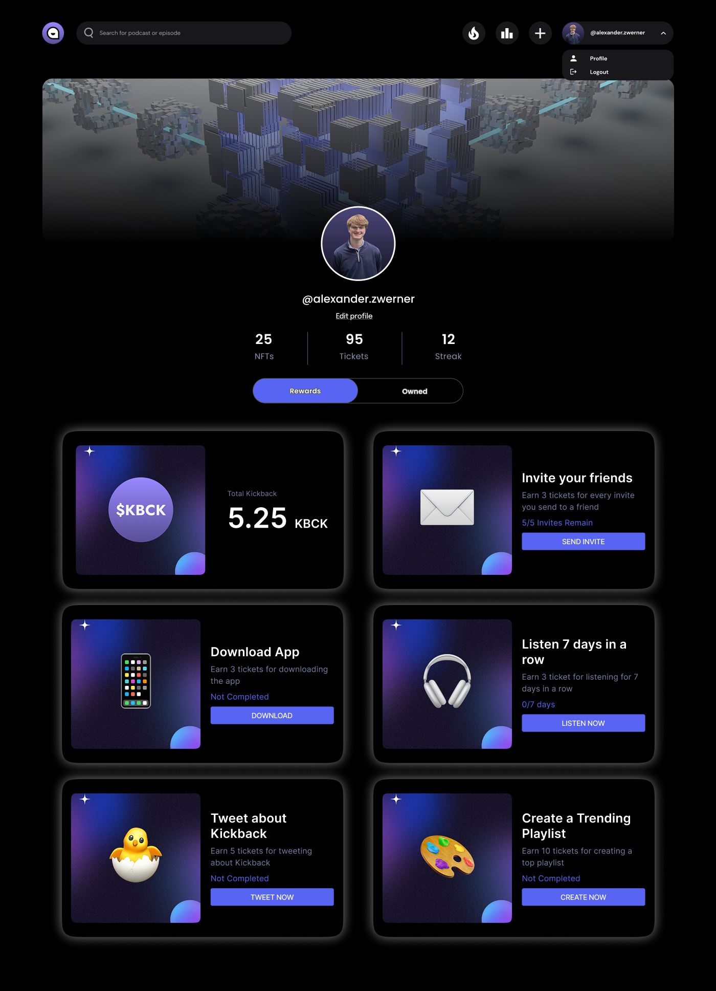 Listener Profile & Collection